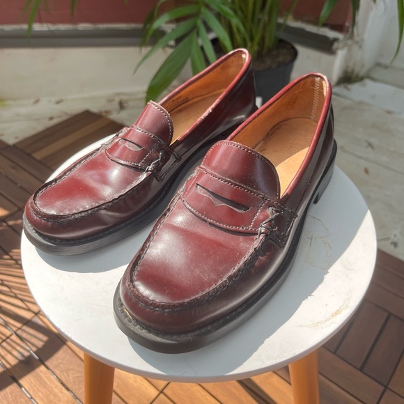 Wine Bass Weejun loafers - Picture 1 of 4